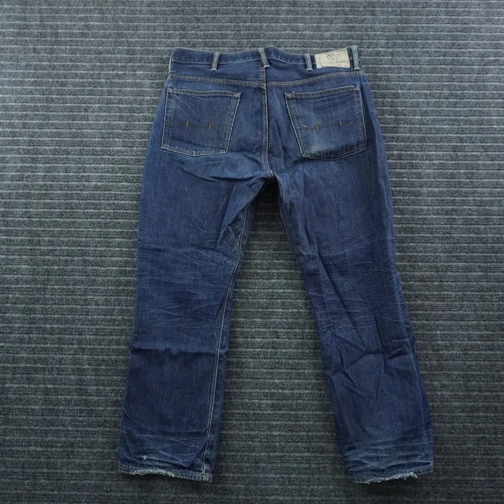 Polo Ralph Lauren Jeans Mens 36x30 Blue Straight Leg Vintage 67 Denim